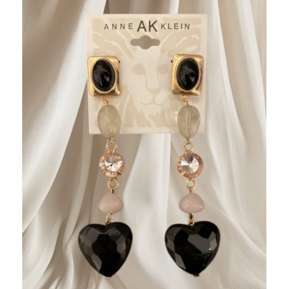 Heart Drop Earrings